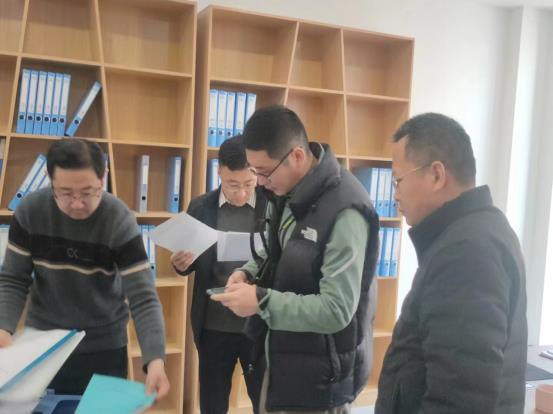 县政府督查室来集团进行工作督导