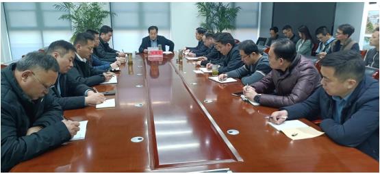 县应急管理局刘兆星局长来集团进行学习贯彻党的二十大精神县委宣讲团报告
