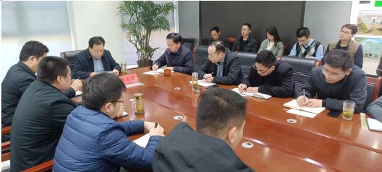 县应急管理局刘兆星局长来集团进行学习贯彻党的二十大精神县委宣讲团报告
